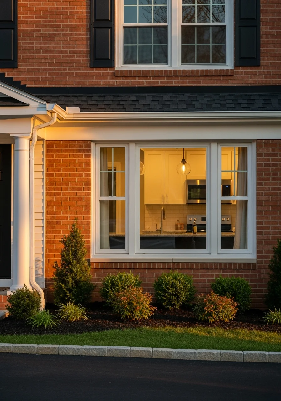 Professional workmanship detail on a Chantilly neighborhood property.
