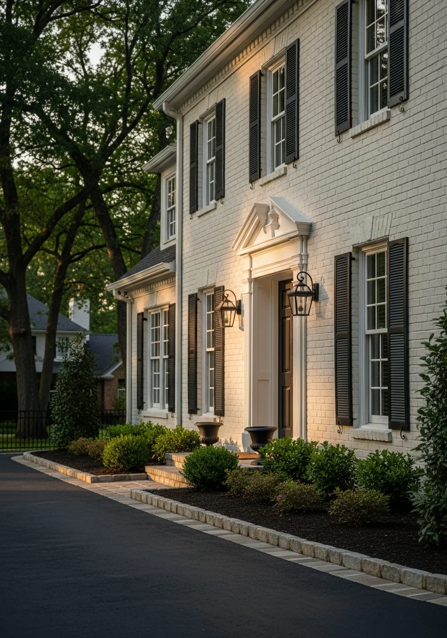 Professional workmanship detail on a South Riding residential property exterior.